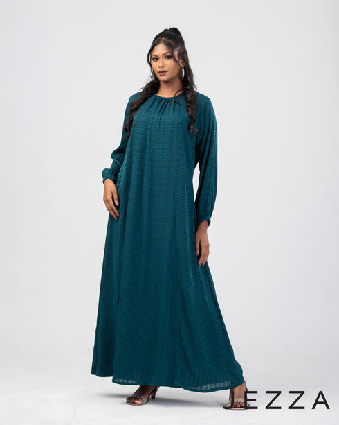 Long-Sleeve Maxi Dress 64752